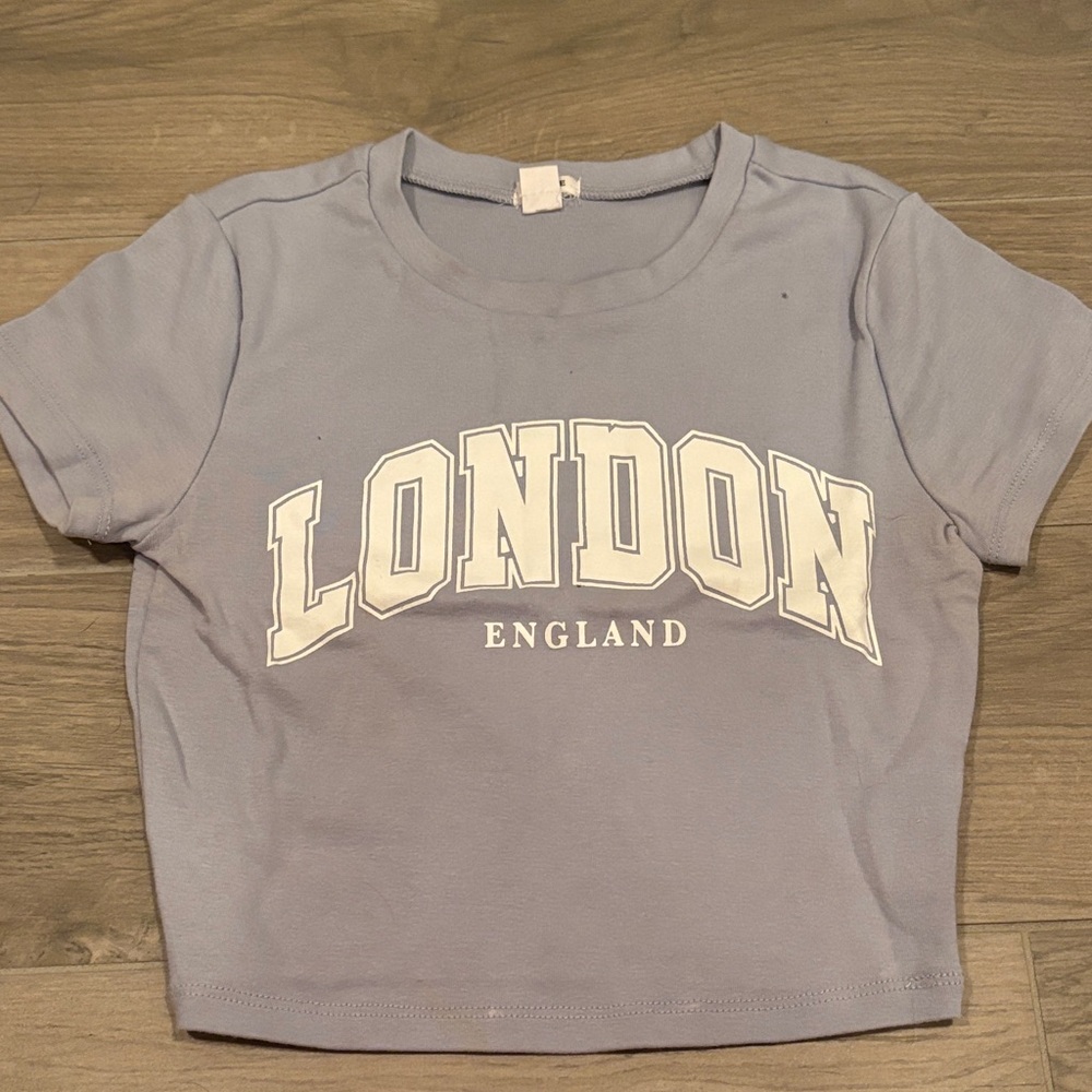 Garage Women’s Blue London Tee Size XS